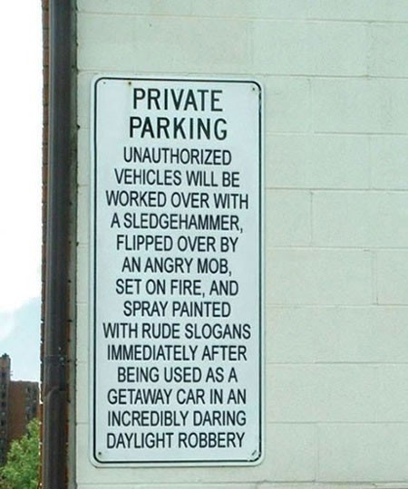 Private Parking